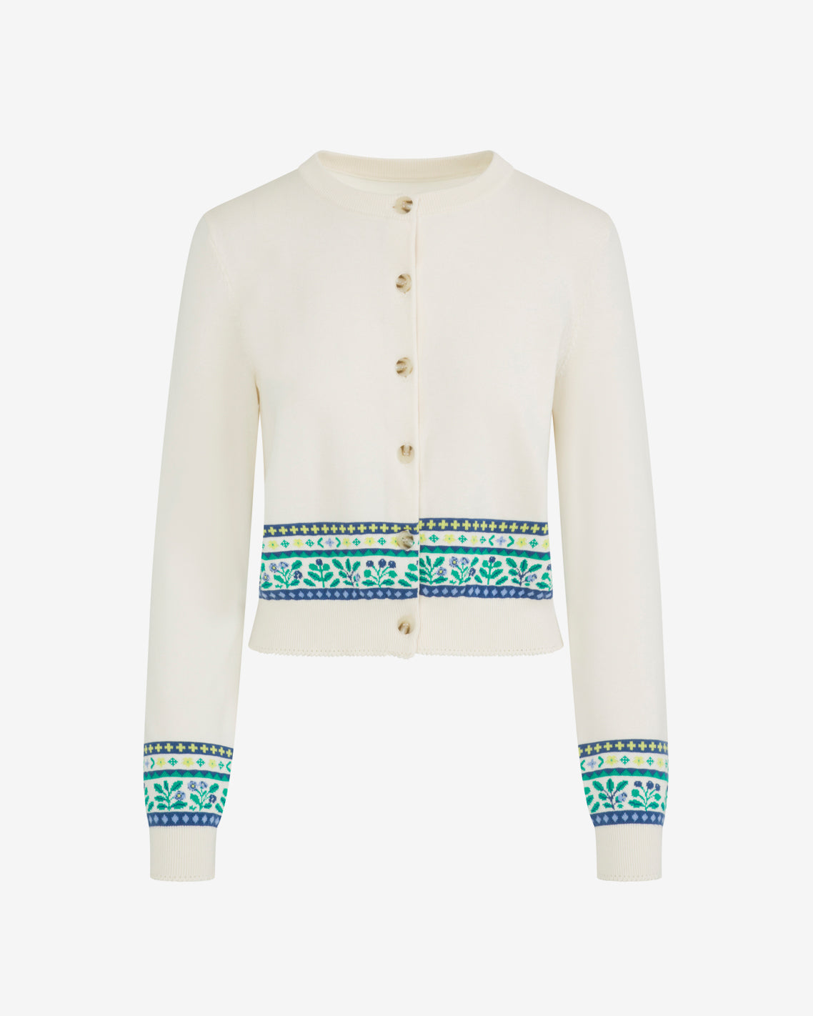 Printed Cardigan